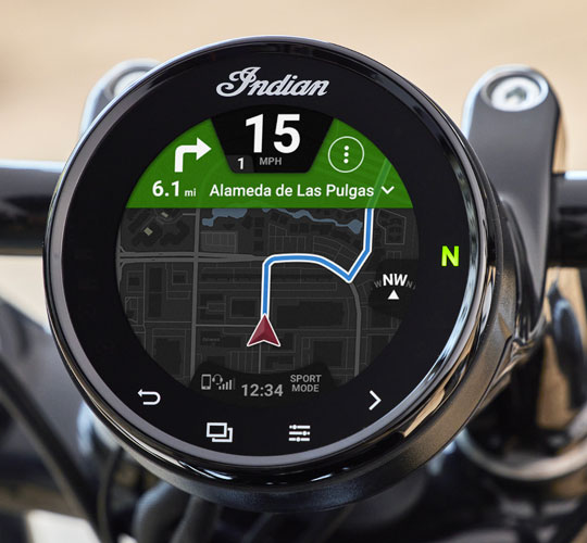 Pantalla Táctil 4" Ride Command