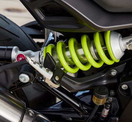 Suspensión totalmente ajustable