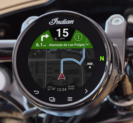 Pantalla Táctil 4" Ride Command